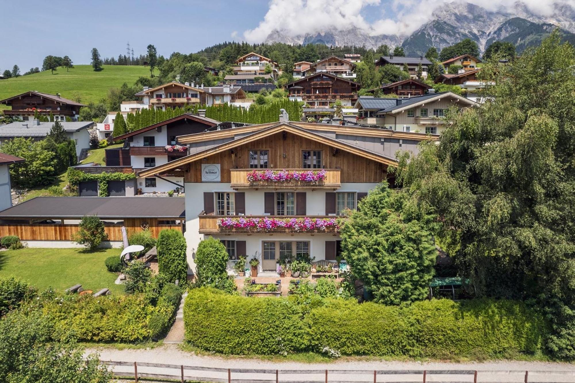 Ferienwohnung Feriennest Leitner Maria Alm am Steinernen Meer Exterior foto